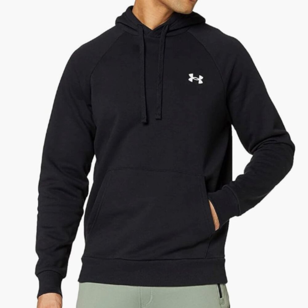 Under Armour Rival Cotton Mens Hoodie  - Size Large